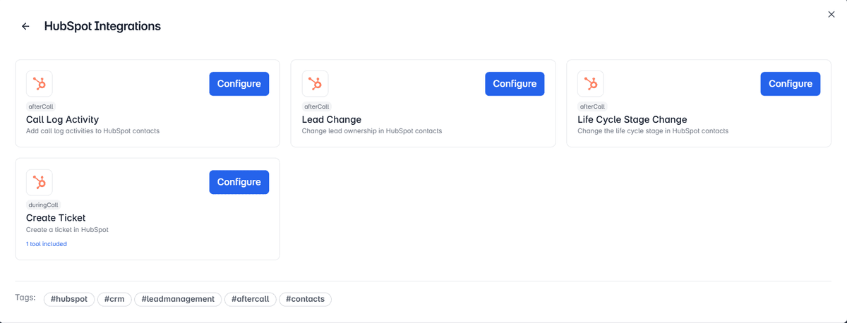 Four HubSpot integration options